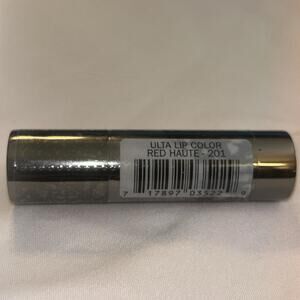 ULTA Beauty Lipstick LIP COLOR SIGNATURE COLOR RARE #201 Red Haute lip cosmetics